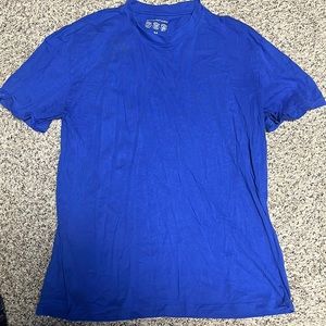 Blue Medium Solid T-Shirt